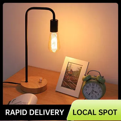 【desk lamp with electric plug】Desk reading lamp learning special eye protection lamp student dormitory plug-in modern simple bedroom bedside lamp