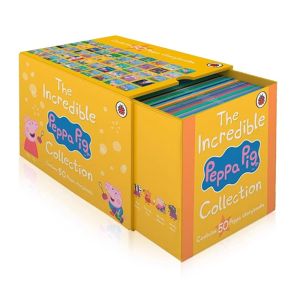 50Pcs The Incredible Peppa Pig Storybooks Collection 50 Books Box Set