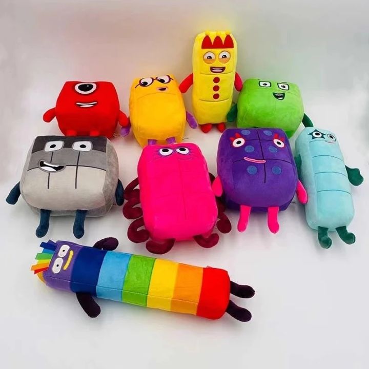 Numberblocks Plush Doll Educational Stuffed Number Blocks Toys Kids Gift Toys Kids Gift Cute Plush Toy