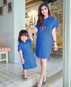 FEMMESHOPA - COUPLE KELUARGA / COUPLE MURAH / COUPLE KEKINIAN / COUPLE KEMEJA - FN MK LONGHEM