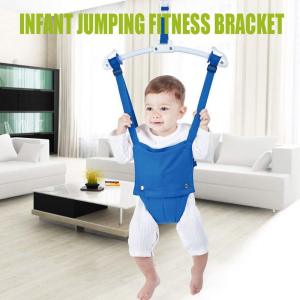 Baby Jumper หนูน้อย ฝึกกระโดด Baby Jumper for babies to develop skills EF IQ and EQ practice erection standing jumping exercising with baby jumper support harness baby jumper baby toys 6 7 8 9 - 24 months +