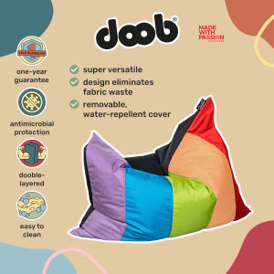doob RAINBOW PLOPSTA’ - Zero-Waste Versatile Bean Bag