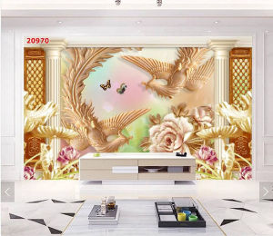 Tranh gạch 3d - gạch tranh 3d hoa sứ ngọc - 9000CN