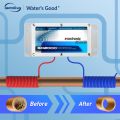 iSpring ED2000 Whole House Water Descaler Alternative Electronic Salt-Free Hard Water Conditioner Electronic water purifier Reduces Limescale Prevent Deposits Build-up. 