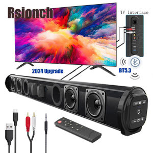 Rsionch Column Sound Bar Bluetooth Speaker Portable Wireless TV Soundbar FM Radio Speakers USB/TF input