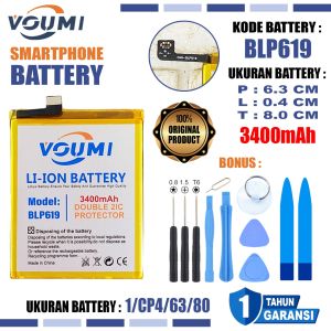 VOUMI BLP619 Baterai Battery Double IC Power high Capacity Oppo A39 CPH1605 Neo 10 A57 CPH1701 A57M