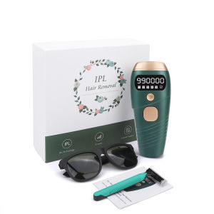Japan Professional IPL Permanent Hair Removal Device with 5 Energy Levels for Body & Face 990000 Flashes IPL Laser Hair Removal System for Bikini Legs Underarm Arm Hair Removal