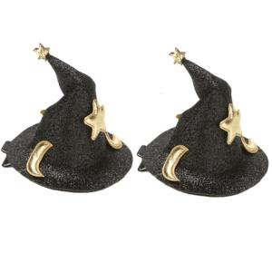 Dễ thương cho trẻ em Mini mũ phù thủy kẹp tóc lễ hội ma kẹp tóc bên barrettes kẹp tóc mũ cho quà tặng trẻ em