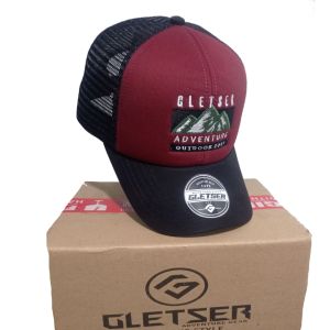 GLETSER TOPI TRUCKER GUNUNG TOPI JARING PREMIUM
