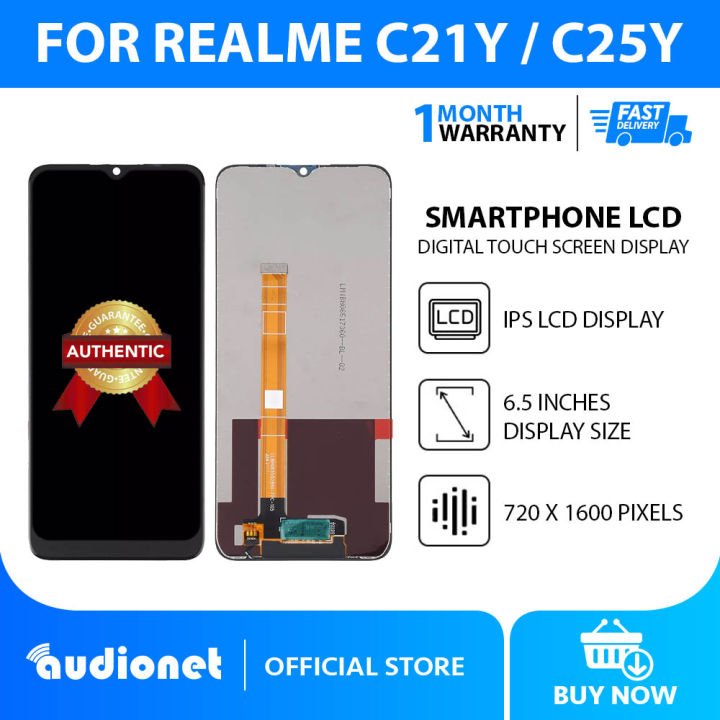Smartphone LCD for Realme C21Y / C25Y Digital Touch Screen Display