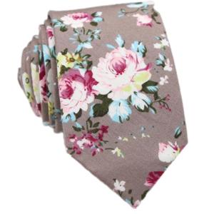 Thời trang mũi tên tip họa tiết hoa cà vạt dáng mảnh cho nam mềm Cà Vạt Lụa Polyester văn phòng tiệc cưới phụ kiện trang bị