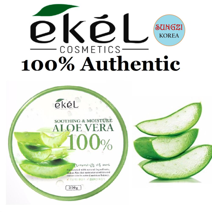 EKEL Aloe Vera 100% Soothing Gel 300ml Korean Cosmetics (2027) Anti-Aging  Soothing Gel For Face And Body Mineral-Based Soothing Gel For All Skin  Types - Lazada | Lazada PH