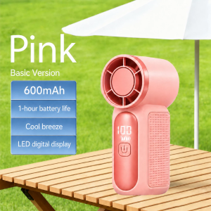 Mini Fan K688 Rechargeable Handheld Portable USB Cooling Fan Strong Wind Small Fan For Travel Outdoor