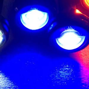 HKA – HAPPYKIDSACC ® ISI 2 PCS Lampu LED MATA ELANG BAUT EAGLE EYE 12Volt 23mm 12v 12 VOLT Universal Waterproof / FLEXIBLE FLEKSIBEL LED VARIASI MOTOR MOBIL