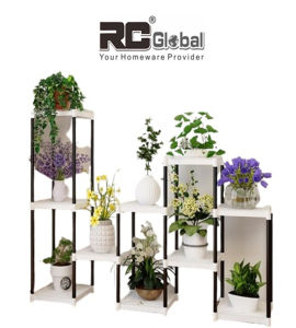RC-Global Flower Rack / Flower pot rack / flower pot stand Shelf /  flower pot holder / Plant pot stand / Plant pot rack ( Suit Living room Balcony)