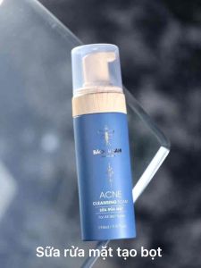 SỮA RỬA MẶT BỌT KIỀM DẦU SẠCH SÂU GIẢM MỤN BẠCH LINH BÁCH Y SÂM NHẤT MỘC HƯƠNG bl48 150 mL ( mẫu mới)