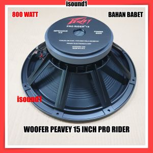 SPEAKER KOMPONEN PEAVEY 15 INCH PRO RIDER WOOFER 800 WATT