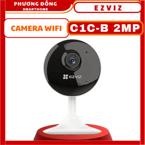 CAMERA WIFI TRONG NHÀ EZVIZ C1C-B 2MP - Đế Nam Châm Đàm Thoại Hai Chiều Phát Hiện Chuyển Động Hồng Ngoại Đến 10M