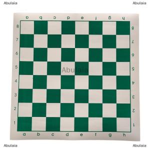 [COD] Abulaia 42ซม.x 42ซม.กระดานหมากรุกสำหรับเด็กเกมการศึกษาสีเขียวและสีขาว