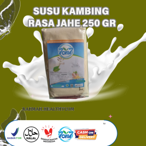 SUSU KAMBING ETAWA RASA JAHE 250 gr BPOM MEREK SEVEN ON SEVEN 7on7