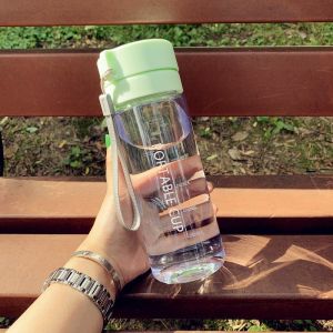 OXO Simple Water Bottle High Temperature Resistant Food Grade Water Cup Summer Male and Female Students Plastic Good-looking Drop-Resistant Large Capacity Cup