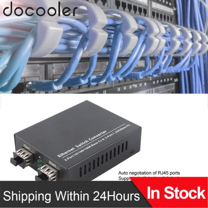 Ethernet Media Converter Fiber Transceiver RJ45 Port for Office | Lazada PH