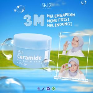 Ceramide SR12 Original Skin Barrier Pelembab Wajah Kenyal Dan Glowing