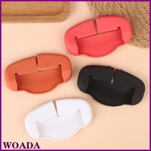WOADA 2Pcs Seat Belt Buckle Cover Anti-Scratch Rubber Car Seat Buckle Protector Clip Protection Cover Universal For SUV Sedan