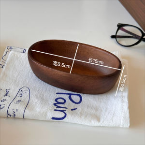 Wooden Bread basket Storage Tray Organizer Solid Wood Box Aesthetic Desktop Decor & Entryway Tidy