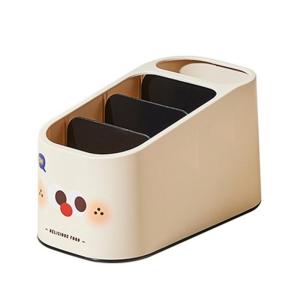 Stylish Desk Organizer for Efficient Item Sorting Multi Compartment Desktop Storage Box Miscellaneous Items Container