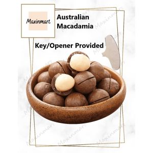 Australian Kacang Macadamia Nuts 500g - Unsalted Crunchy Ready to Eat Healthy Snack (Free Key) 夏威夷果 Macademia Nuts