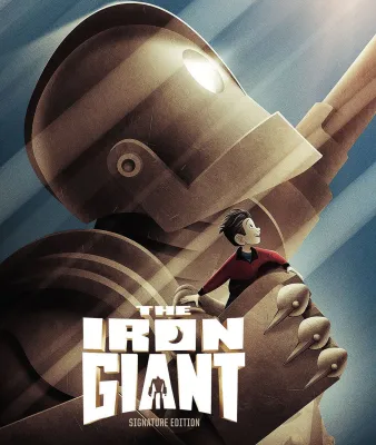 Bluray อนิเมชัน ไซไฟ-ดราม่า ระดับขึ้นหิ้ง เสียงไทย บลูเรย์ โดย แบรด เบิร์ด The Iron Giant หุ่นเหล็กเพื่อนยักษ์ต่างโลก (1999) แผ่นมาสเตอร์ USA