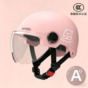 AE New National Standard 3C Certified electric motorcycle helmet for men and women suitable for all seasons half helmet