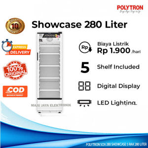 Showcase POLYTRON SCN 280 Low Watt Anti Kabut 280 Liter