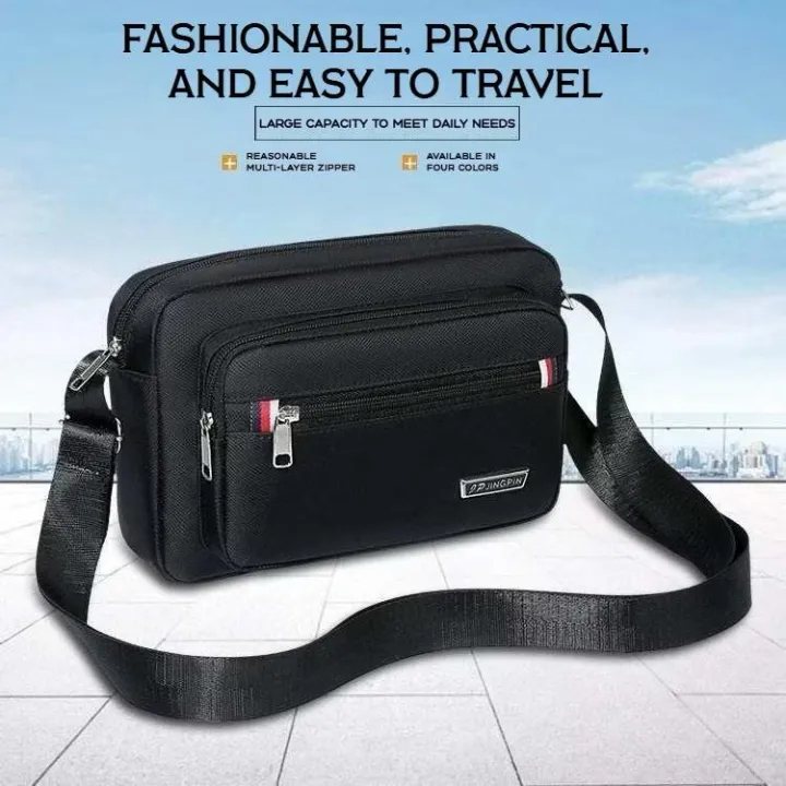 SUPERINN%20MALAYSIA%20Sport%20Waist%20For%20Man%20and%20Woman%20Handbag%20Zip%20Big%20Crossbody%20Bag%20Sling%20Beg%20Mens%20multifunctional%20simple%20crossbody%20Lelaki%20large%20capacity%20Oxford%20cloth%20shoulder%20bag%20fashionable%20business%20men%20-%20Image%202