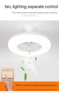 SMALL FANLIGHT FAN LIGHT E27 KIPAS LAMPU 280MM 18W 24W 6500K Daylight kipas lampu