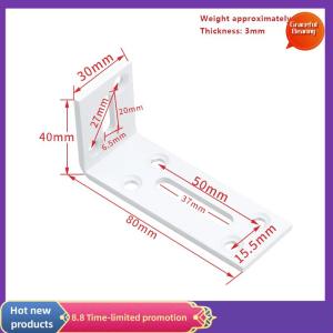 Graceful Stainless Steel 90 Degree Angle Bracket Corner Brackets Joint Bracket Fastener Furniture Door Cabinet Screens Wall