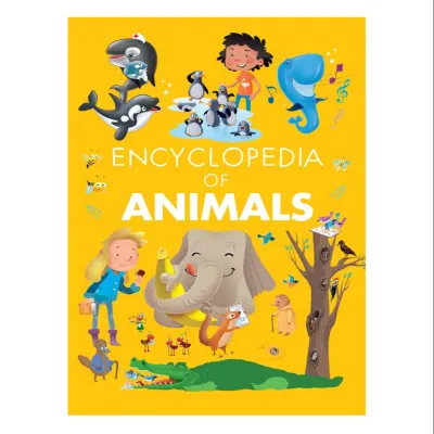 Encyclopedia of Dinosaurs beautifully illustrated hardcover book with fun facts about dinosaurs for children