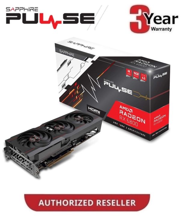 SAPPHIRE PULSE RADEON RX6800 OC 16GB GDDR6 GRAPHIC
