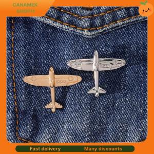 ❣️❣️❣️ Simple Mini Airplane Brooch Pricked Horse Pin Badge Suit Shirt Accessory