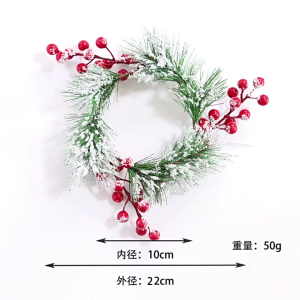 Lễ Hội Vòng hoa giáng sinh cho trang trí nội thất và chúc mừng tiệc ngoài trời Vườn Vòng hoa không gian thương mại đồ trang trí