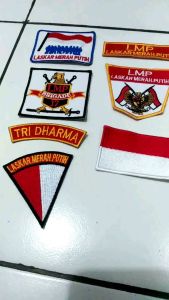 BORDIR LMP (LASKAR MERAH PUTIH) FULLSET TERBARU