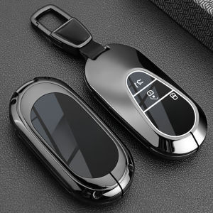 Car Key Case Cover Shell For Mercedes Benz C E S Class GLC W206 W223 W214 E300 C260 C300 S450 S500 S400 Fob Accessories