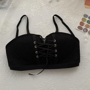 [ส่งเร็วพิเศษ!] 💥SHENGHAOS💥 เสื้อใน เกาะอก ดันทรง B53 เสื้อในผู้หญิง ลูกไม้ เเบบเชือกรูด ตะขอหลัง สายปรับได้ ผ้านิ่ม ดันทรงสวย เก็บเนื้อด้านข้าง 2025 new