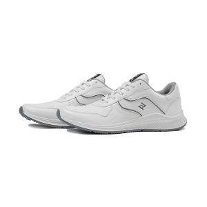 NAZREAL FOOTWEAR - Sepatu Sneakers Putih Pria / Sepatu Olahraga Pria Garvin Grey AXL020
