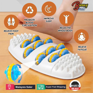 Foot Roller Massager Pad For Pain Relief Deep Relaxation Theraphy Reflexology Acupressure Massage / Roda-Roda Urut Kaki