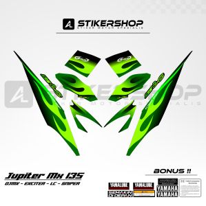 STIKER STRIPING JUPITER MX OLD 2005 - 2010 LC 135 GRAFIS 008