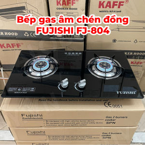 Bếp Gas Âm Kính Cường Lực Cao Cấp Fujishi - Inox Xuân Mai
