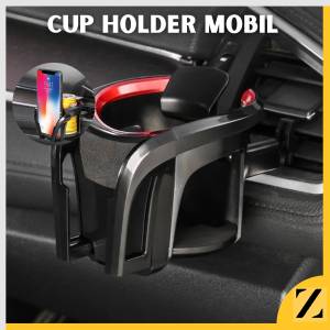 Cup Holder Botol Minuman Mobil Car Air Vent Bottle Organizer Tempat Minuman Kaleng Gelas Kisi AC