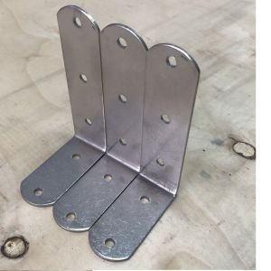 Ke góc vuông Inox 201 - 6x11x3 cm - Lỗ 5mm - Dày 2mm - #vattuducduyen